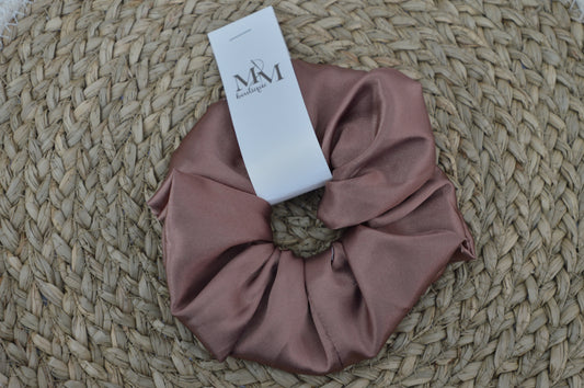 Brown Scrunchie